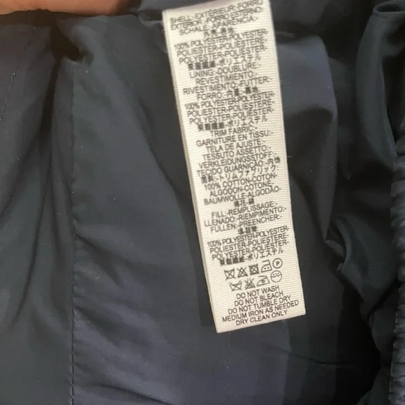 [S]Free People Navy Puffer Jacket Color Block Accent - Picture 10 of 11